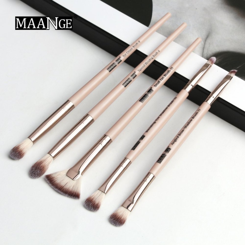 5Pcs Makeup Brushes Set Eyeshadow Eyeliner Brush